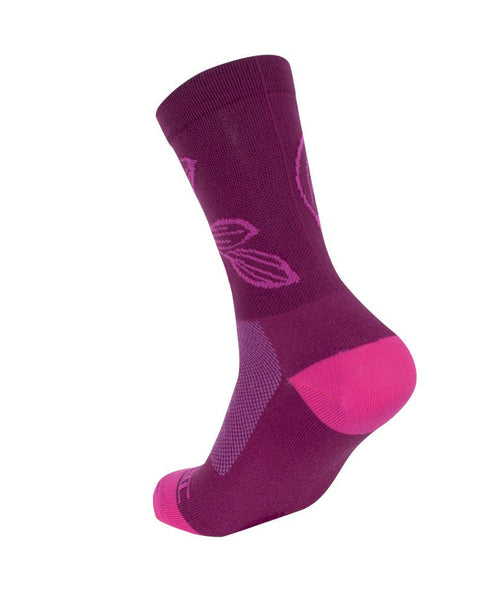 Chaussettes LEAF | Framboise- Seconde Chance in TMA-242MW-SD by TREES Mountain Apparel