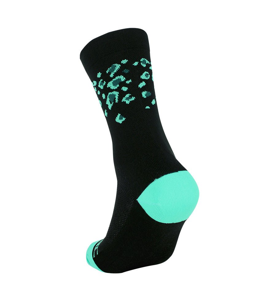 Chaussettes LEOPARD | Noir in TMA-243MW by TREES Mountain Apparel