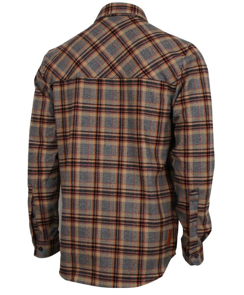 Chemise en Flanelle MAPLE | Gris Vintage in TMA-180.9MC by TREES Mountain Apparel