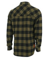 Chemise en Flanelle MAPLE | Olive in TMA-180.3MC by TREES Mountain Apparel