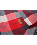 Chemise en Flanelle MAPLE | Rouge in TMA-180.3MC by TREES Mountain Apparel