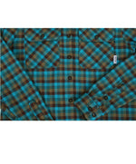 Chemise en Flanelle MAPLE | Teal in TMA-180.3WC by TREES Mountain Apparel