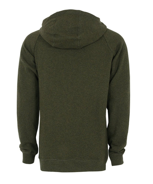 Hoodie Ouaté TRAILHEAD | Heather Forest in 144.2MC by TREES Mountain Apparel