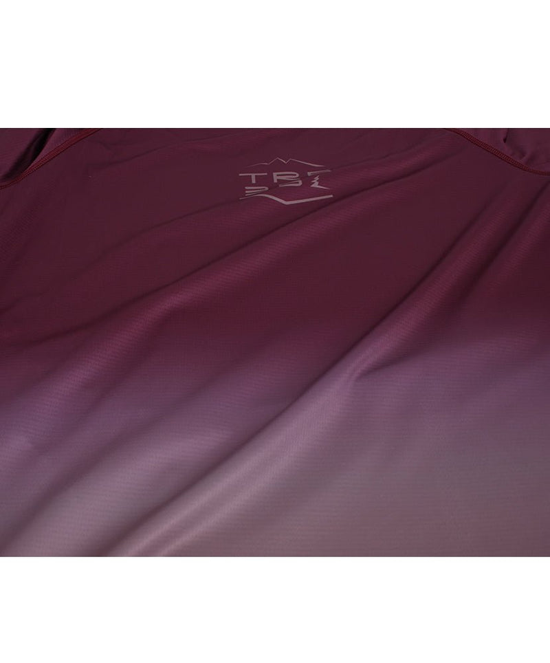 Maillot de Vélo ROOTS | Bordeaux/Sand in TMA-135.8MC by TREES Mountain Apparel