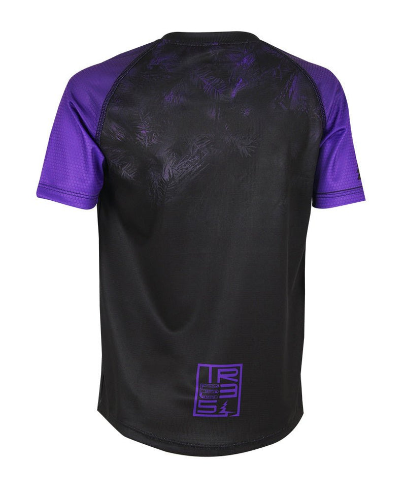 Maillot de Vélo ROOTS Jr | Purple in TMA-175.5YC by TREES Mountain Apparel