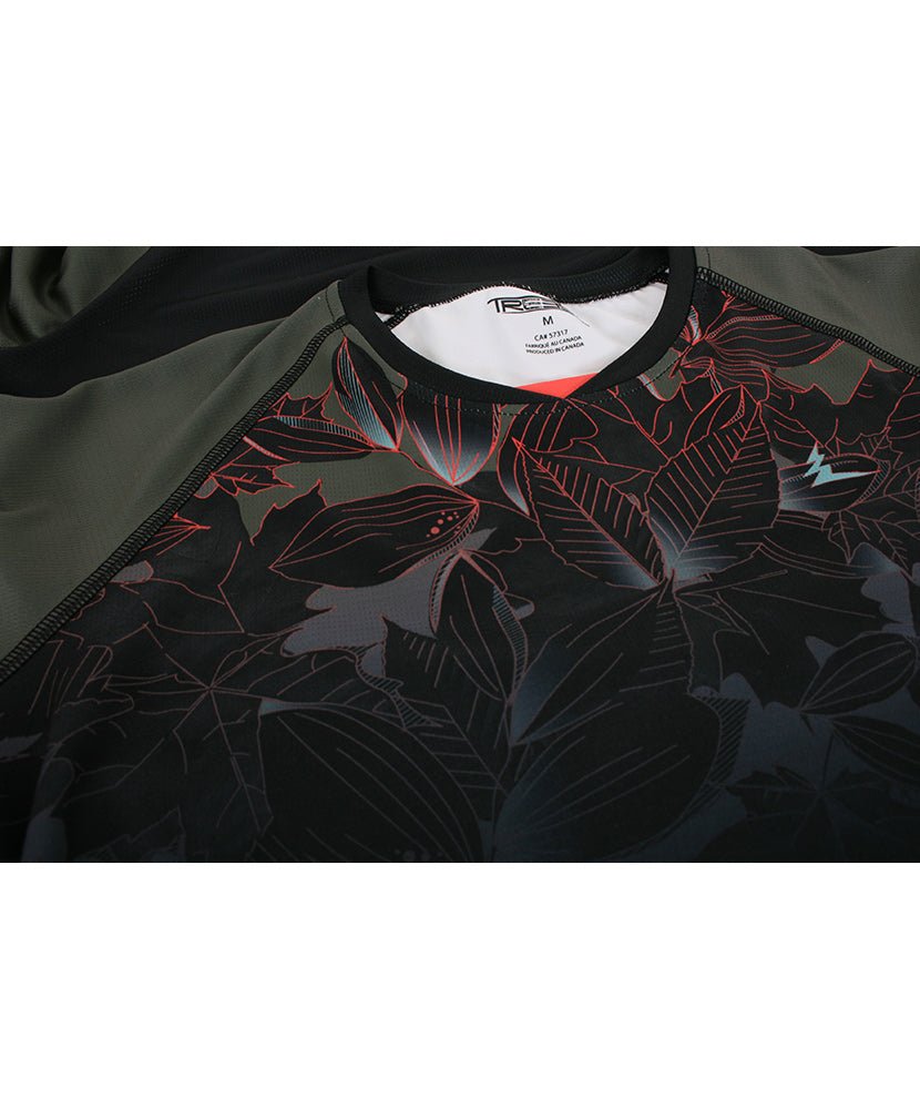 Maillot de Vélo ROOTS | Noir in TMA-135.7WC by TREES Mountain Apparel