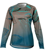 Maillot de Vélo SWITCHBACK FLOW | Sarcelle/Sable in TMA-237.8WC by TREES Mountain Apparel