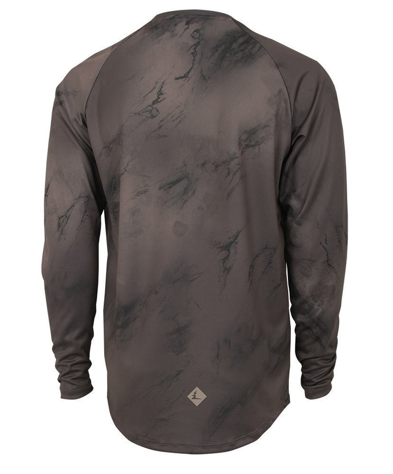 Maillot L/S GRAVITY | Homme | Mocha -Second Chance in TMA-337.9MC by TREES Mountain Apparel