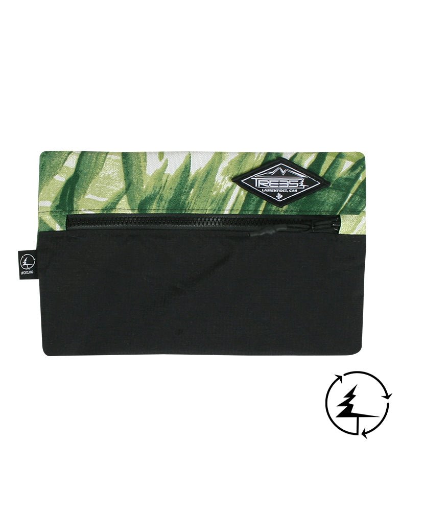 Pochette UPCYCLE | Noir/Vert in TMA-257AC by TREES Mountain Apparel
