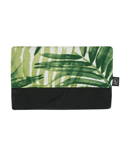 Pochette UPCYCLE | Noir/Vert in TMA-257AC by TREES Mountain Apparel