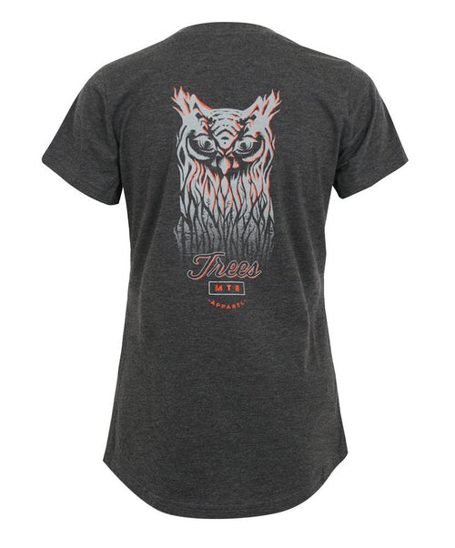 T-shirt HIBOU Ltd | Charcoal in by TREES Mountain Apparel