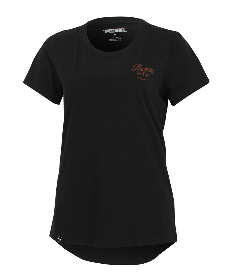 T-shirt HIBOU Ltd | Noir in TMA-078WC by TREES Mountain Apparel