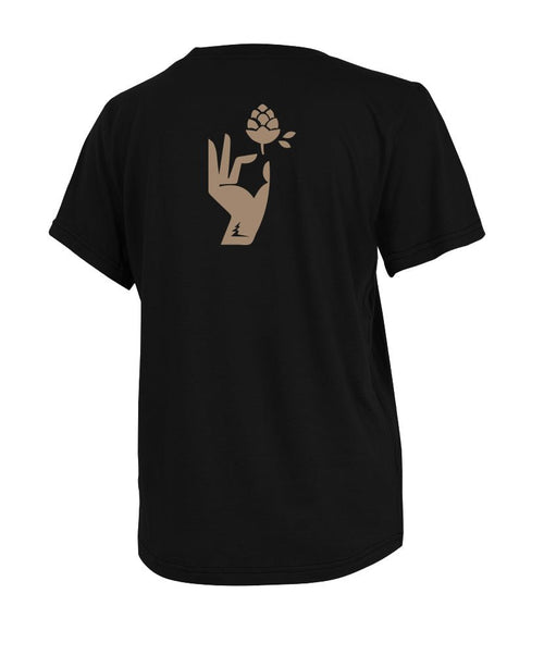 T-Shirt HOPS TENCEL | Noir | Femme in TMA-265WC by TREES Mountain Apparel