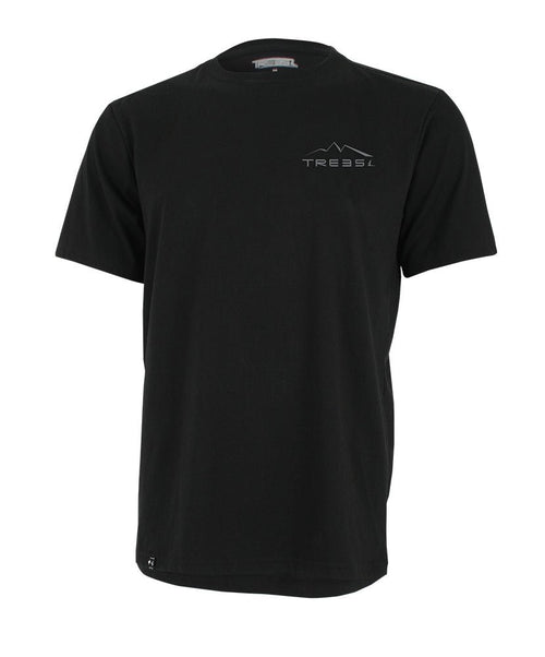 T-Shirt TREES S/S Mountain| NOIR in TMA-078M by TREES Mountain Apparel