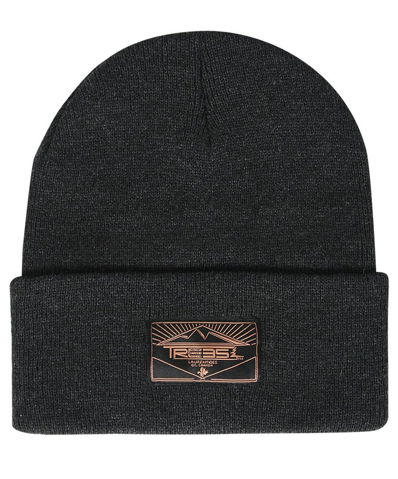 Tuque La LAURENTIDES | Charcoal in TMA-068MW by TREES Mountain Apparel